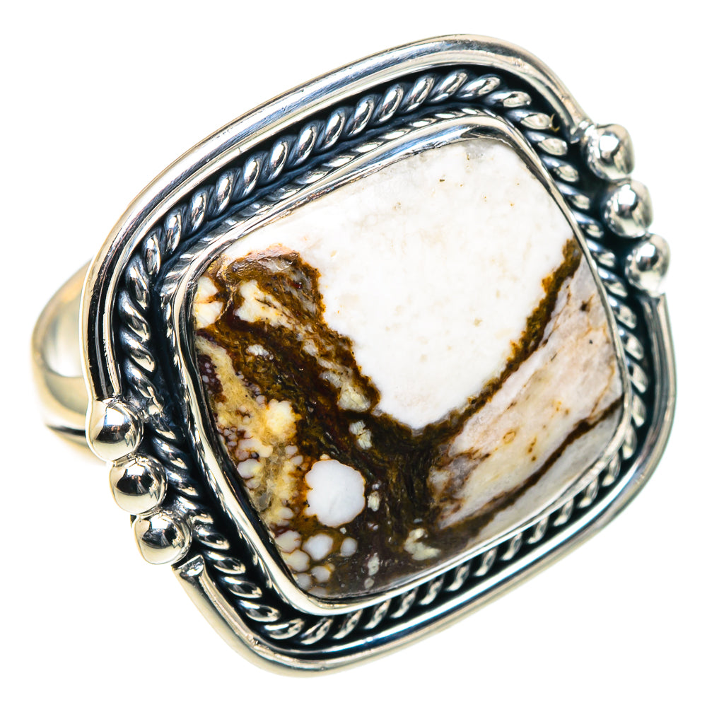 Wild Horse Jasper Rings handcrafted by Anasilvercos - RING93881