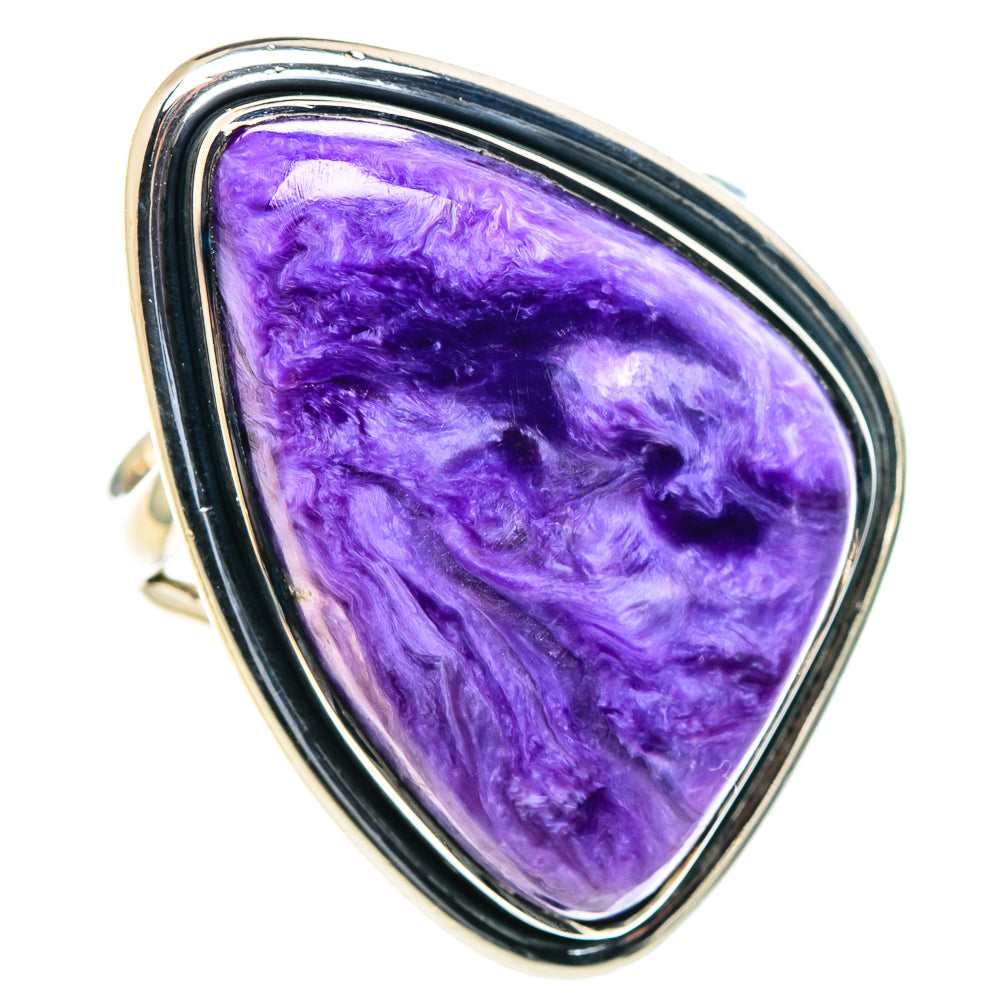 Charoite Rings handcrafted by Anasilvercos - RING93896