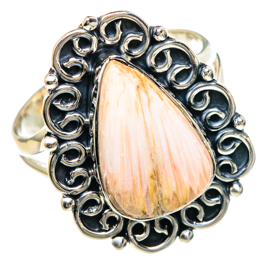 Scolecite Rings handcrafted by Anasilvercos - RING93941 - Photo 2