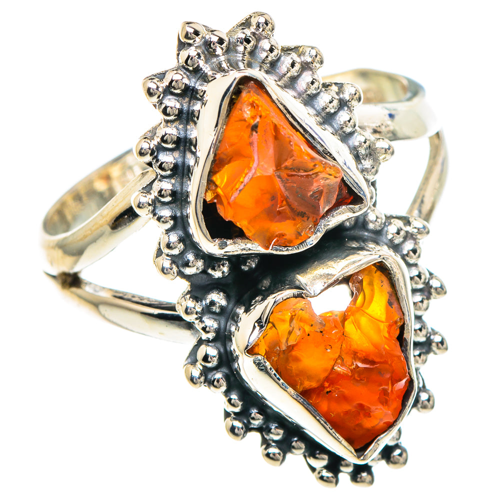 Garnet Rings handcrafted by Anasilvercos - RING93942