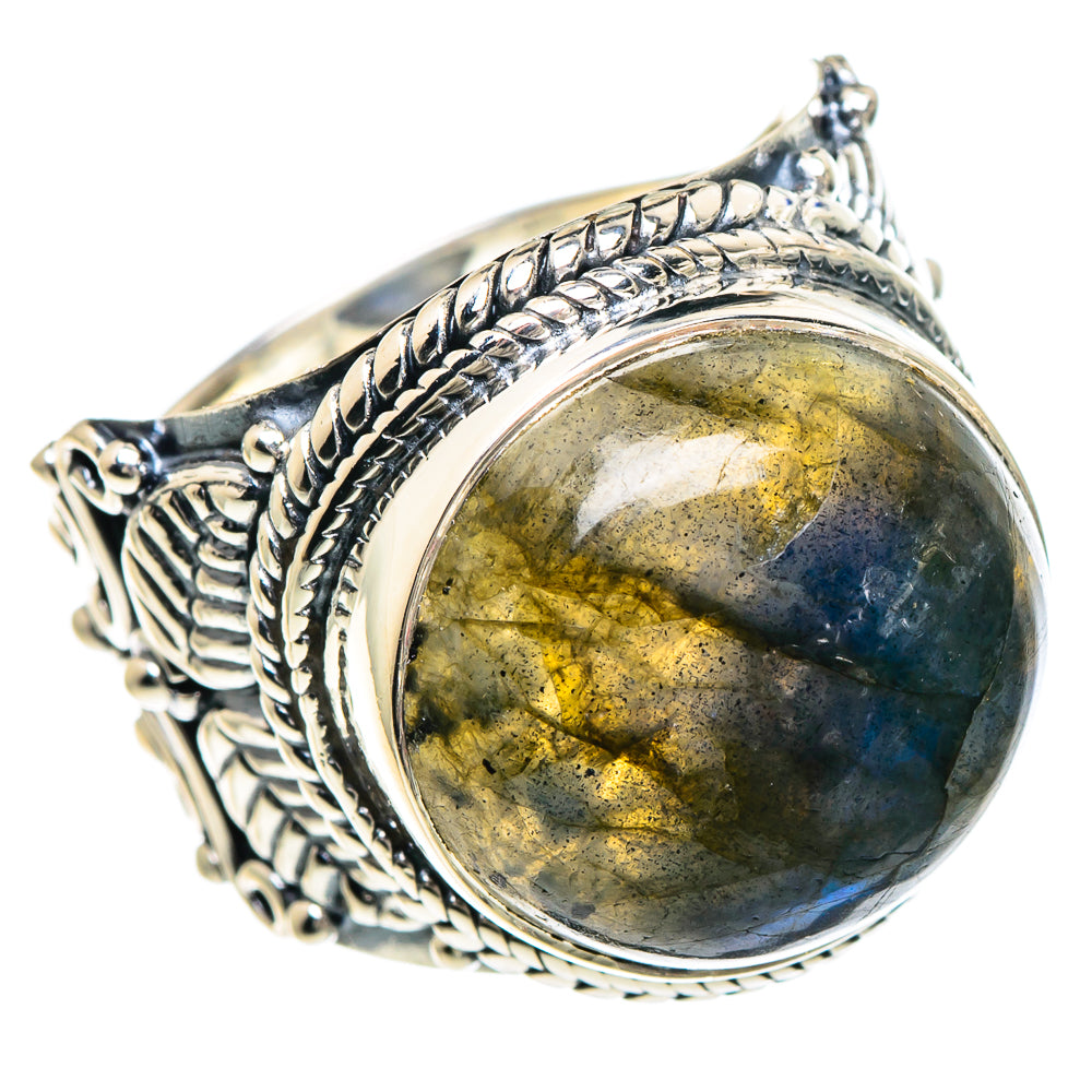 Labradorite Rings handcrafted by Anasilvercos - RING93959