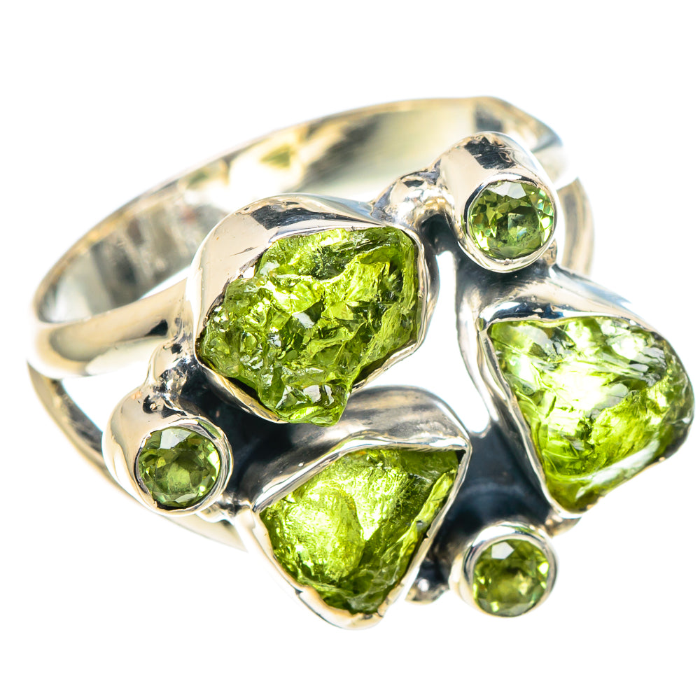 Peridot Rings handcrafted by Anasilvercos - RING93963