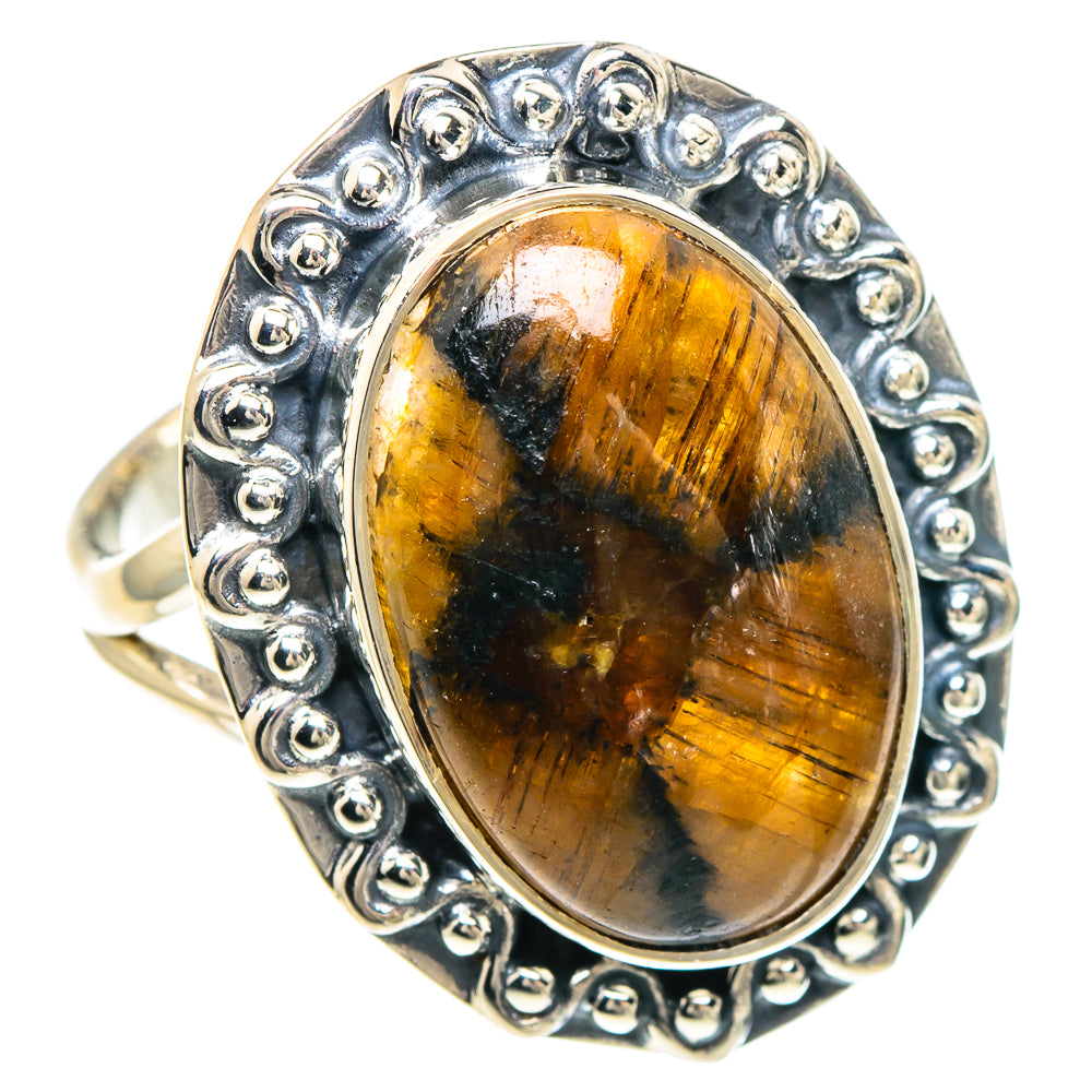 Chiastolite Rings handcrafted by Anasilvercos - RING93990 - Photo 2