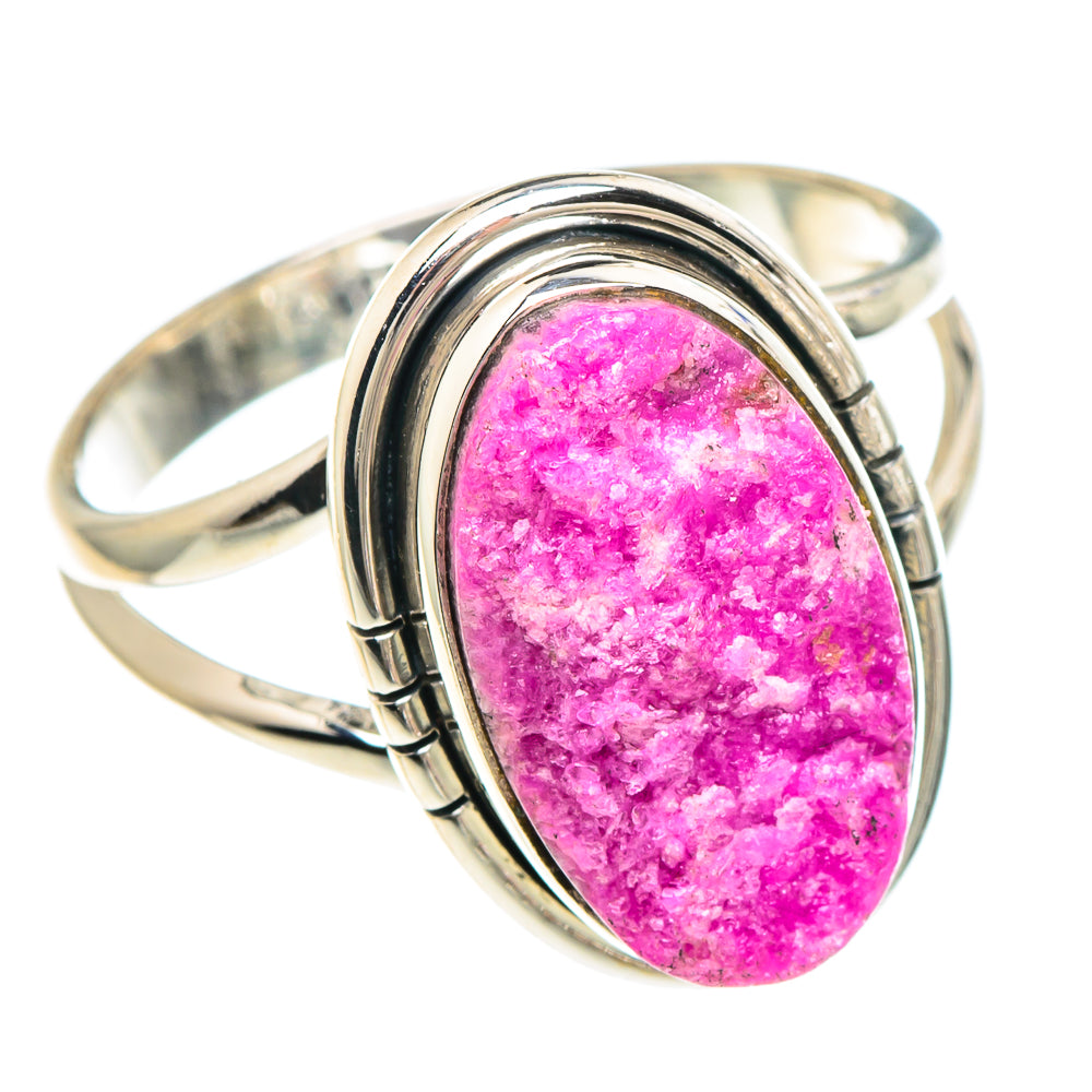 Cobalto Calcite Druzy Rings handcrafted by Anasilvercos - RING93993