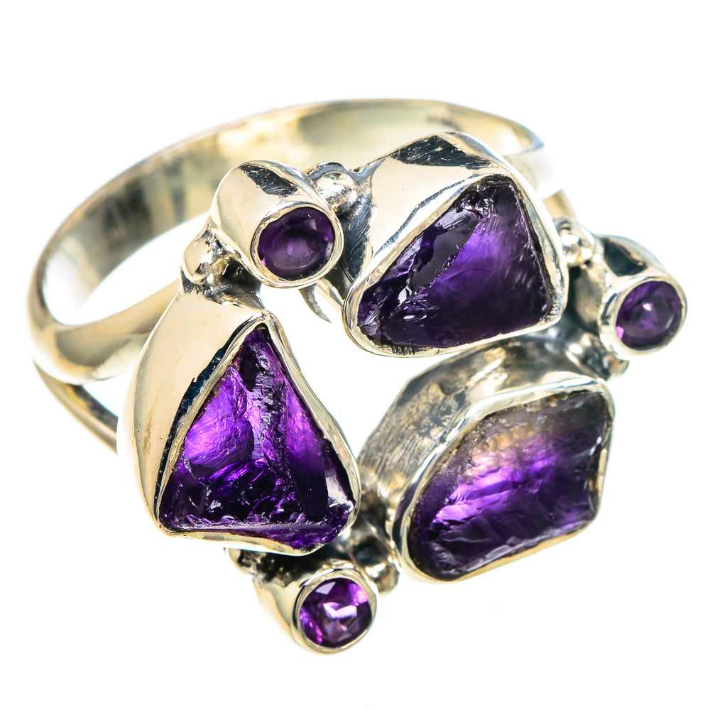 Amethyst Rings handcrafted by Anasilvercos - RING93996