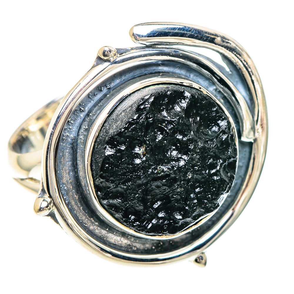 Tektite Rings handcrafted by Anasilvercos - RING93999 - Photo 2