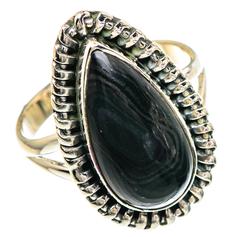 Psilomelane Rings handcrafted by Anasilvercos - RING94018 - Photo 2