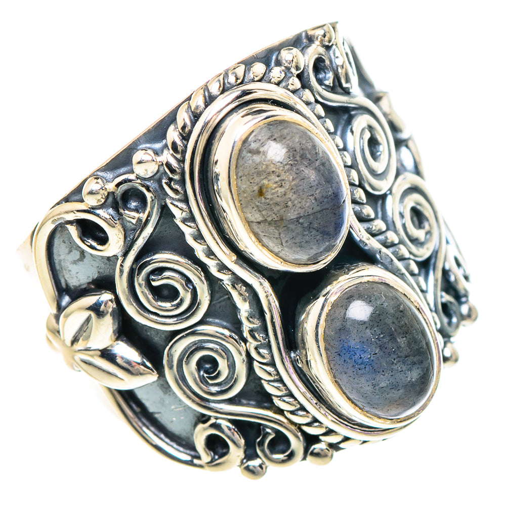 Labradorite Rings handcrafted by Anasilvercos - RING94021