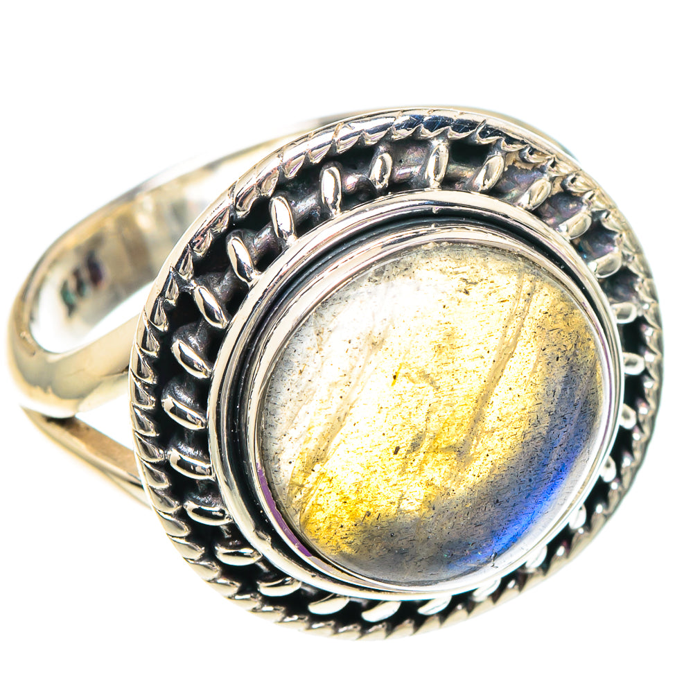 Labradorite Rings handcrafted by Anasilvercos - RING94059