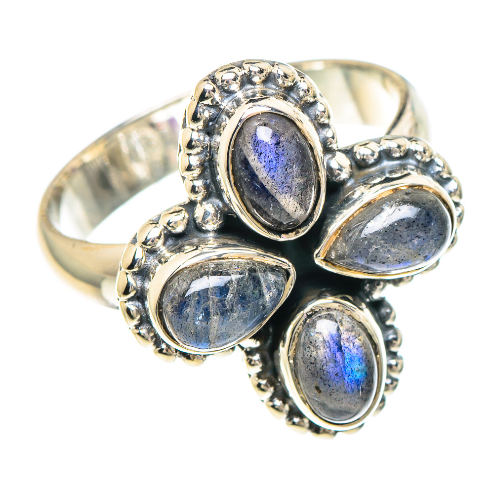 Labradorite Rings handcrafted by Anasilvercos - RING94078