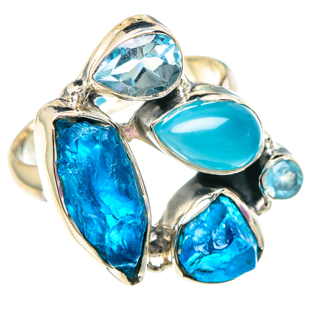 Apatite Rings handcrafted by Anasilvercos - RING94083