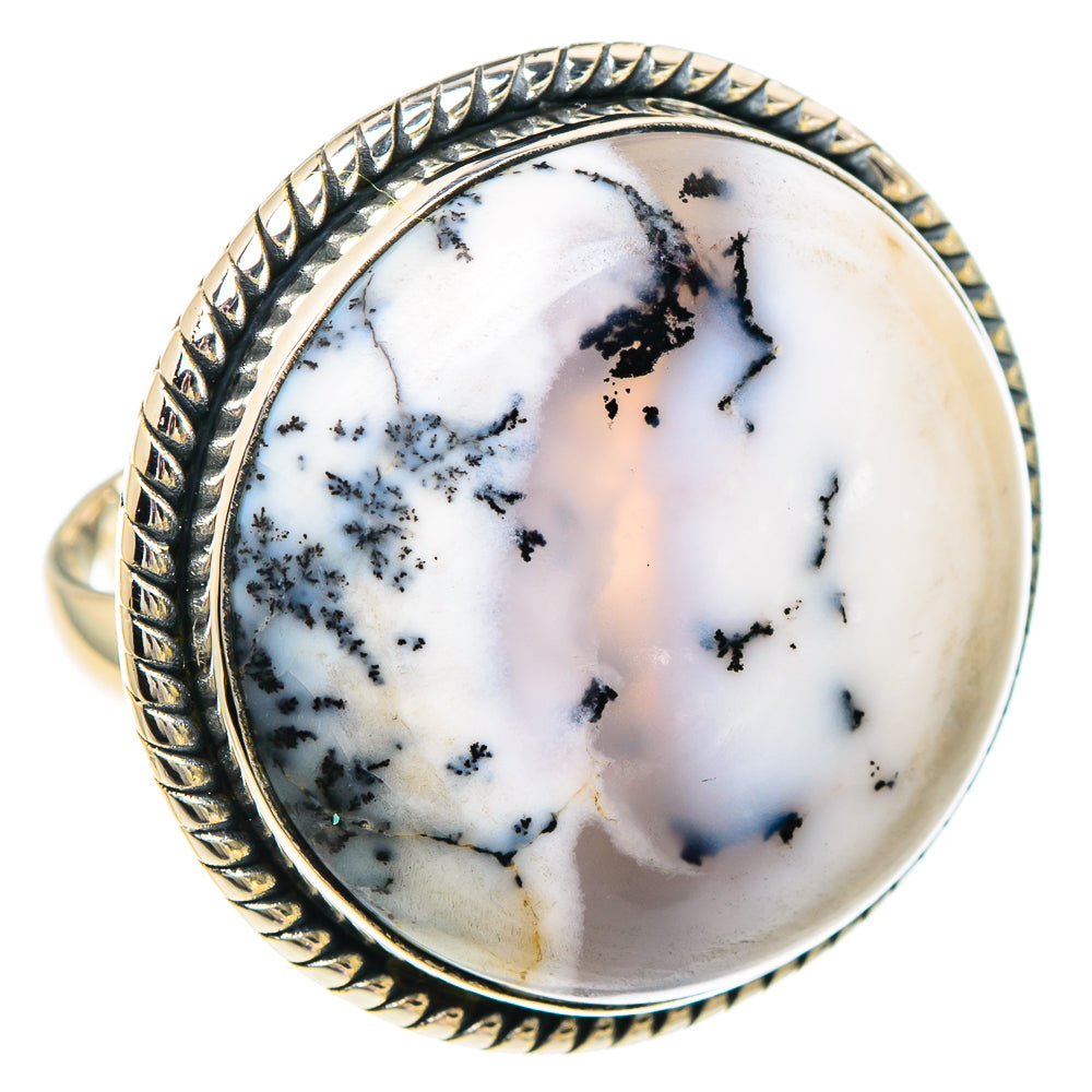 Dendritic Opal Rings handcrafted by Anasilvercos - RING94100