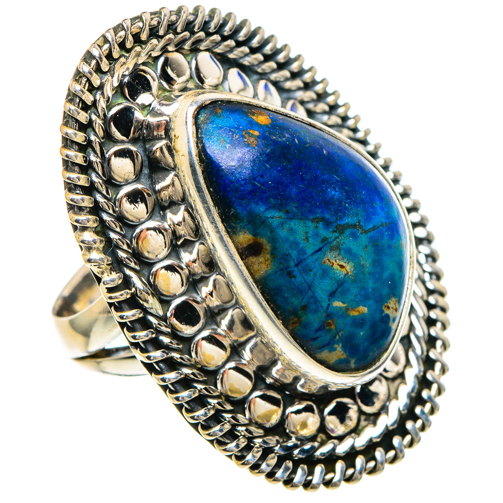 Azurite Rings handcrafted by Anasilvercos - RING94160