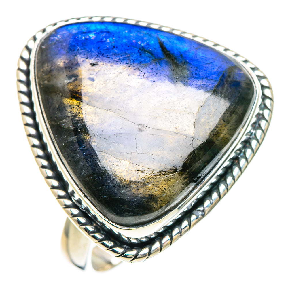 Labradorite Rings handcrafted by Anasilvercos - RING94193