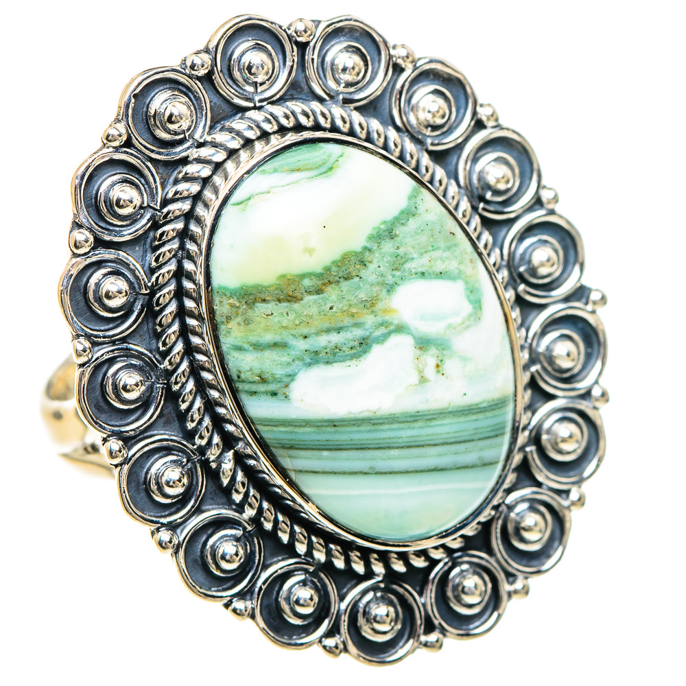 Ocean Jasper Rings handcrafted by Anasilvercos - RING94203