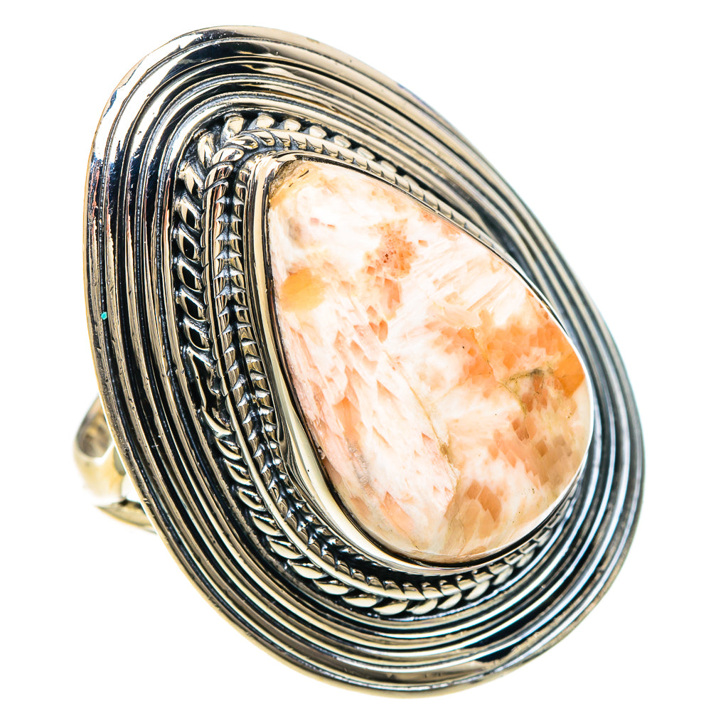 Scolecite Rings handcrafted by Anasilvercos - RING94210 - Photo 2
