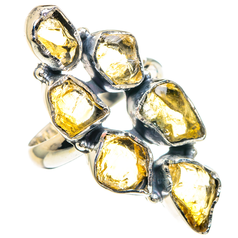 Citrine Rings handcrafted by Anasilvercos - RING94211
