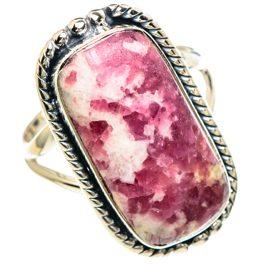 Lepidolite Rings handcrafted by Anasilvercos - RING94213