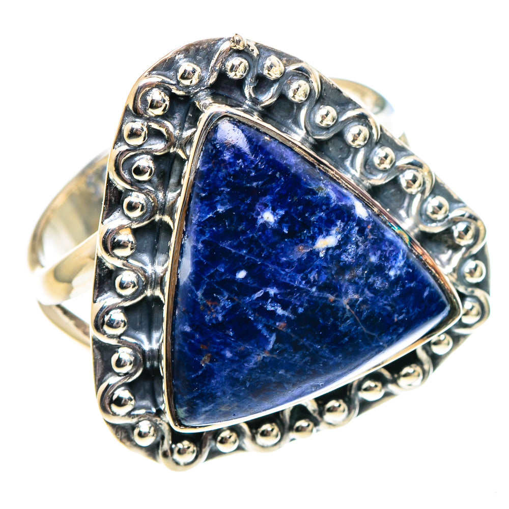 Sodalite Rings handcrafted by Anasilvercos - RING94253