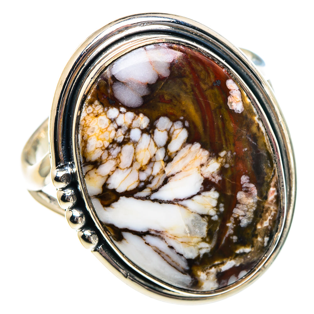 Wild Horse Jasper Rings handcrafted by Anasilvercos - RING94258