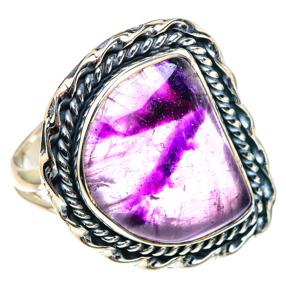 Star Amethyst Rings handcrafted by Anasilvercos - RING94266