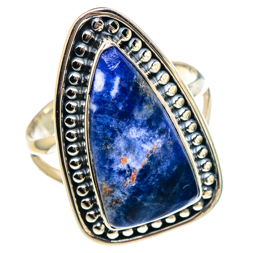 Sodalite Rings handcrafted by Anasilvercos - RING94279