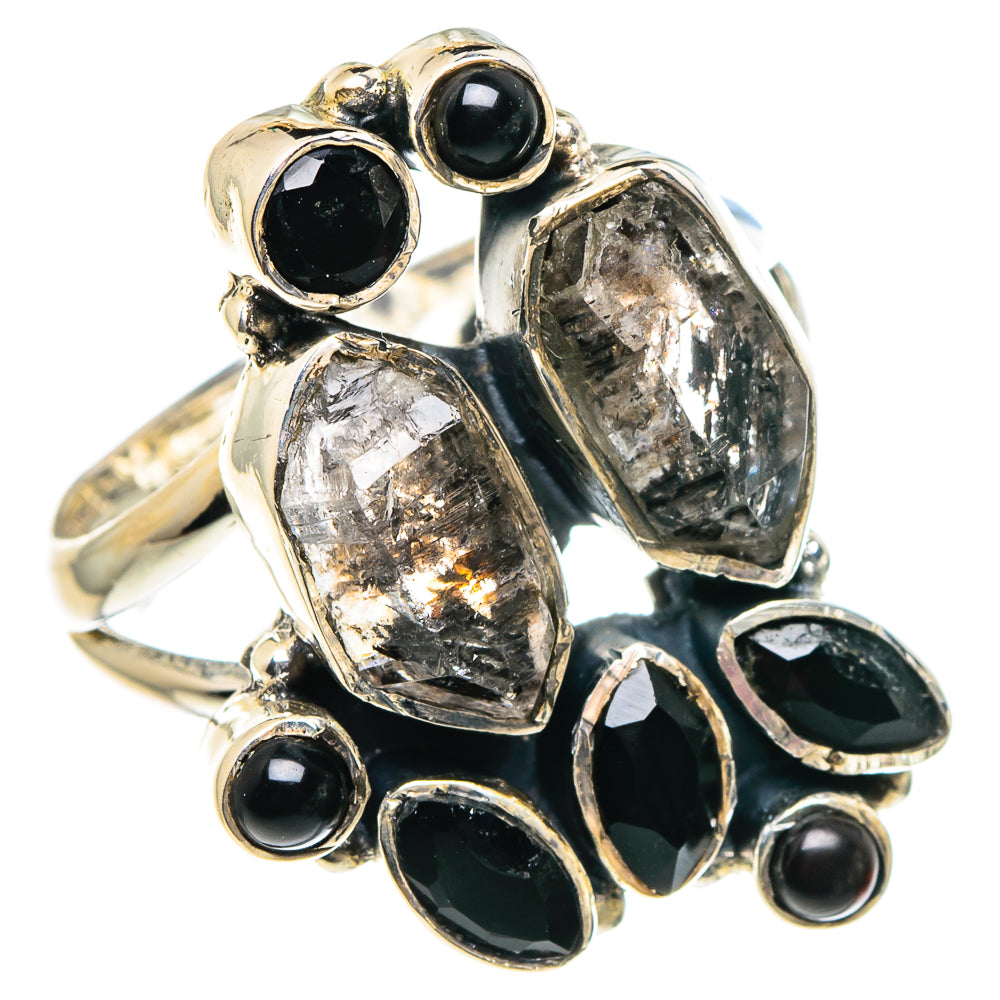 Herkimer Diamond Rings handcrafted by Anasilvercos - RING94295