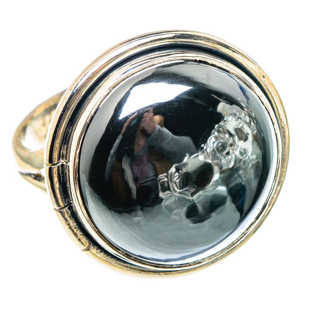 Hematite Rings handcrafted by Anasilvercos - RING94302