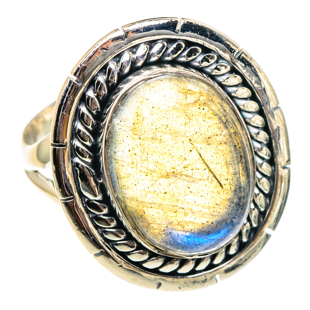Labradorite Rings handcrafted by Anasilvercos - RING94306