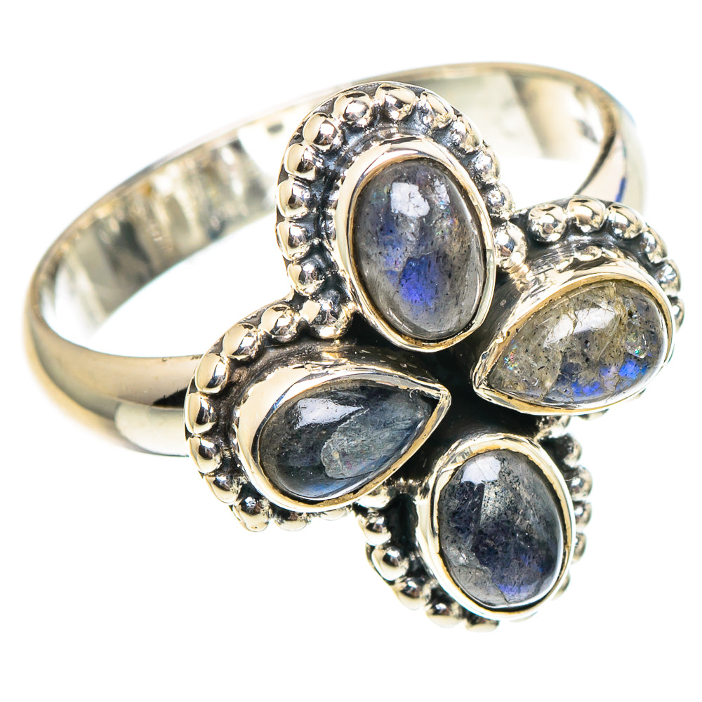 Labradorite Rings handcrafted by Anasilvercos - RING94309
