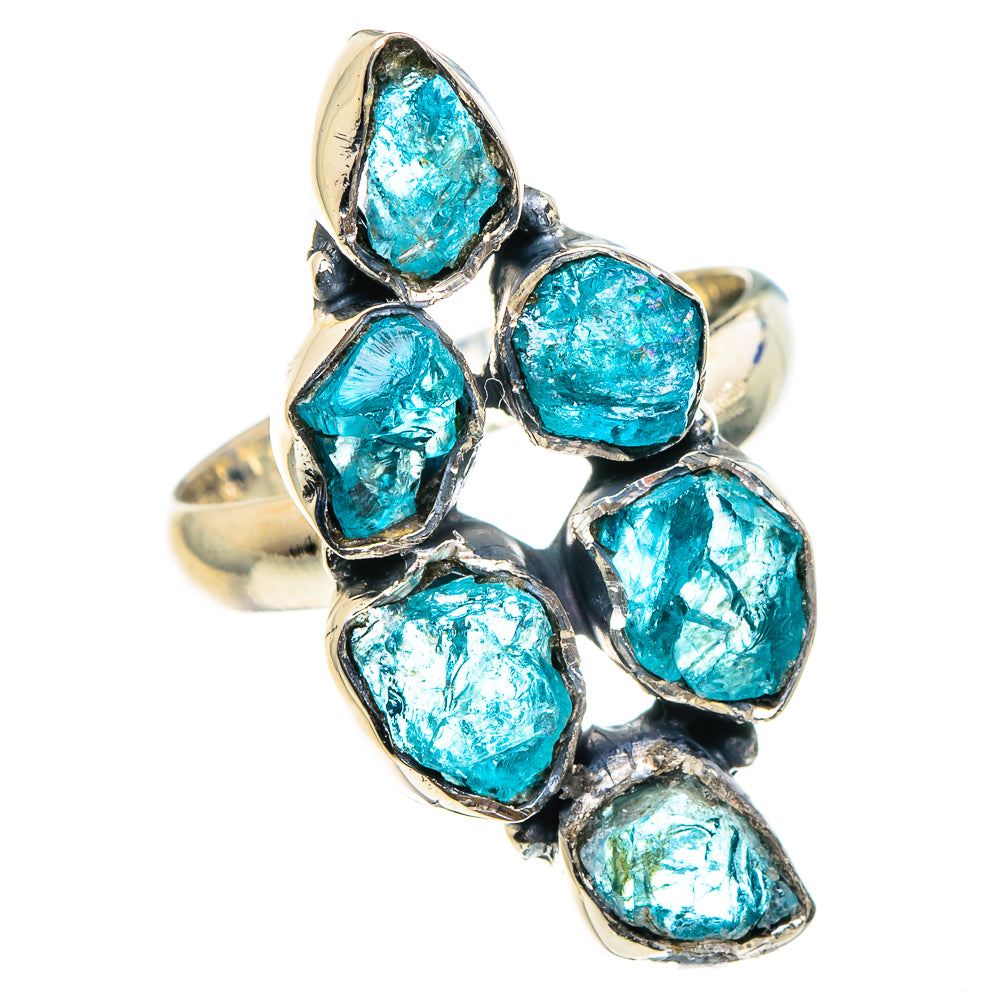 Apatite Rings handcrafted by Anasilvercos - RING94335