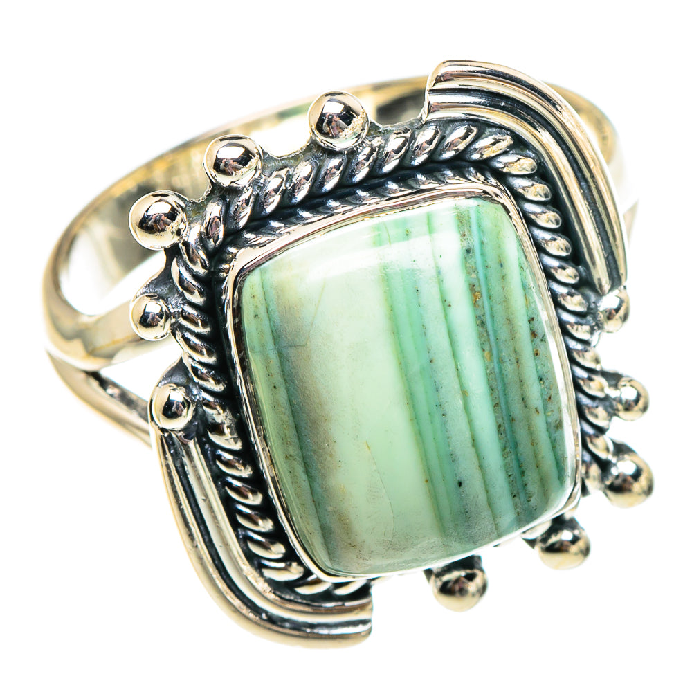 Ocean Jasper Rings handcrafted by Anasilvercos - RING94337