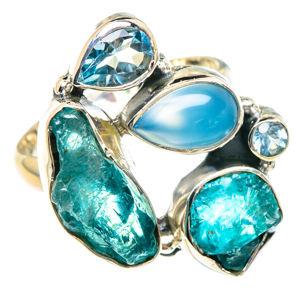 Apatite Rings handcrafted by Anasilvercos - RING94355
