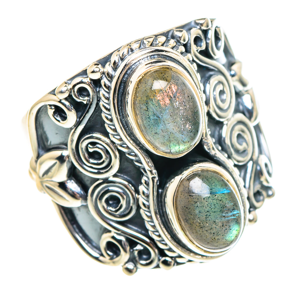 Labradorite Rings handcrafted by Anasilvercos - RING94360