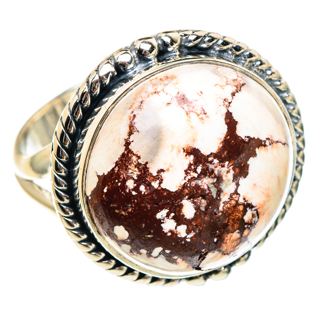 Wild Horse Jasper Rings handcrafted by Anasilvercos - RING94362