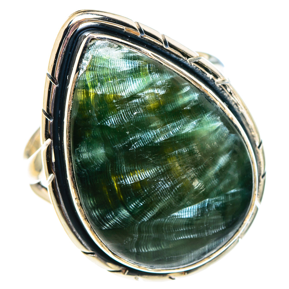 Seraphinite Rings handcrafted by Anasilvercos - RING94379