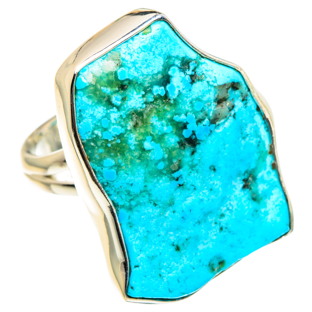 Chrysocolla Rings handcrafted by Anasilvercos - RING94421