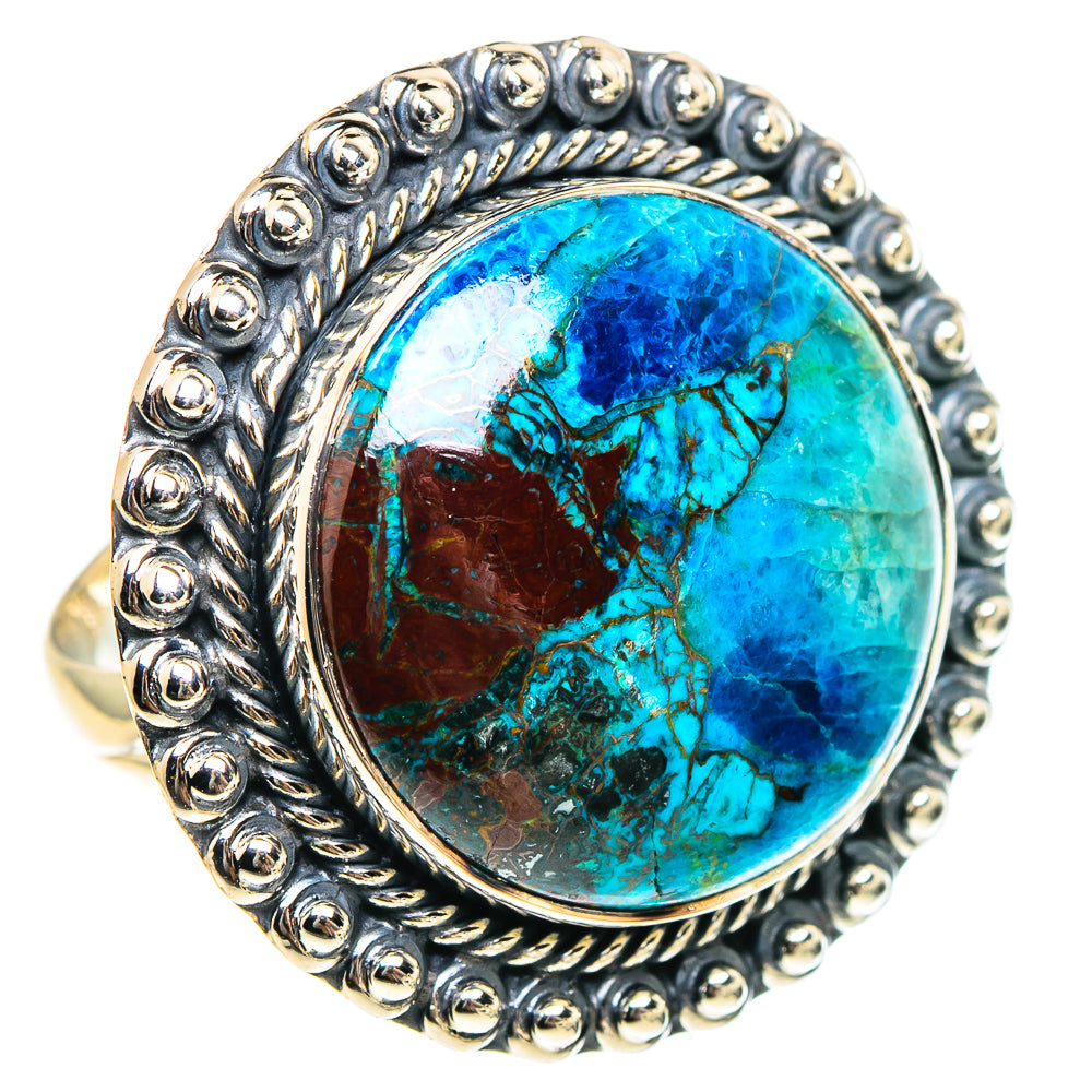 Shattuckite Rings handcrafted by Anasilvercos - RING94423