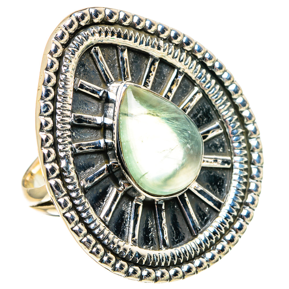 Prehnite Rings handcrafted by Anasilvercos - RING94428 - Photo 2