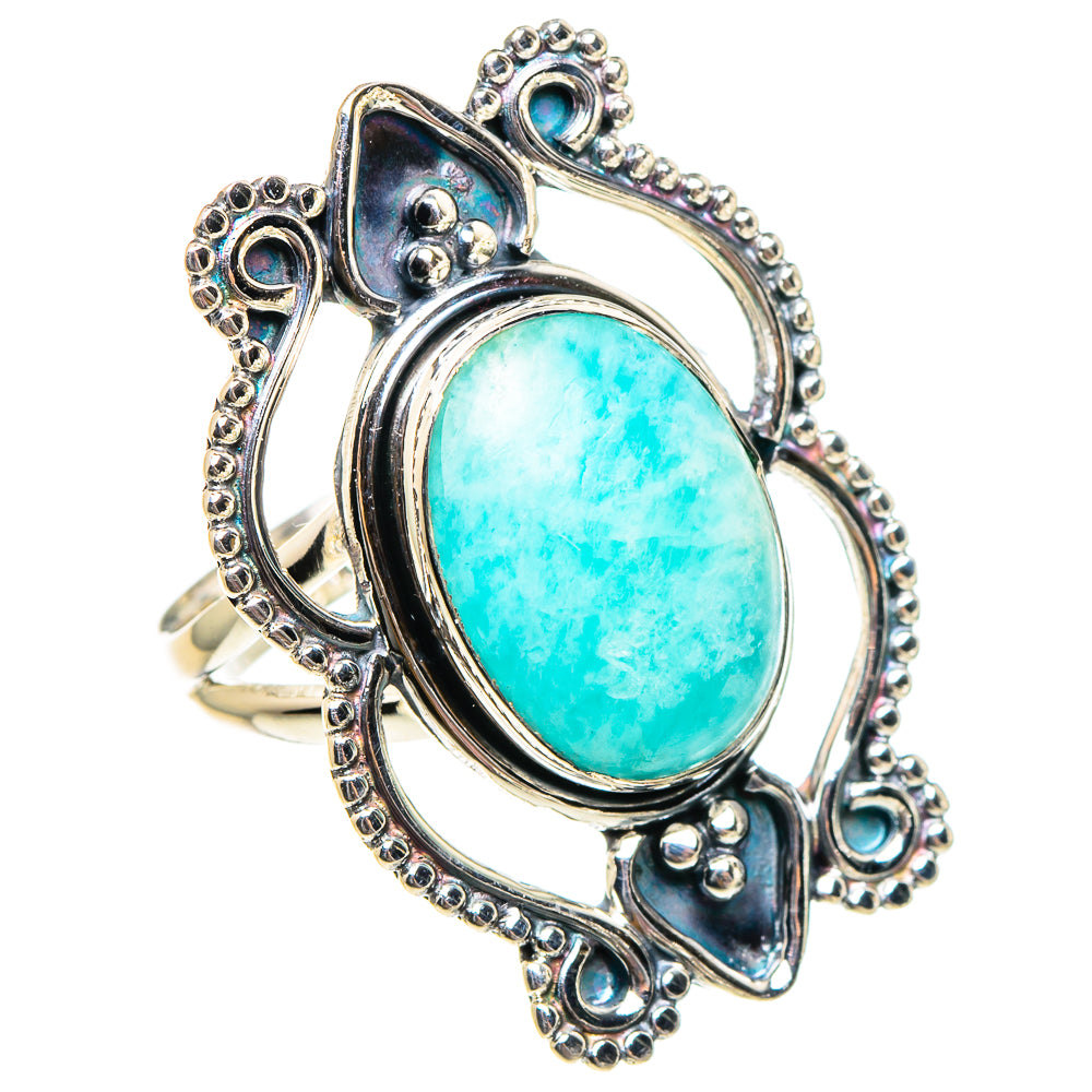 Larimar Rings handcrafted by Anasilvercos - RING94429