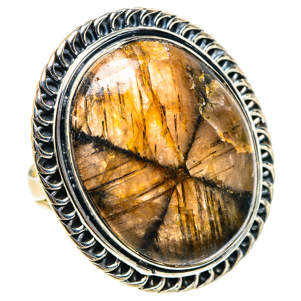 Chiastolite Rings handcrafted by Anasilvercos - RING94434 - Photo 2