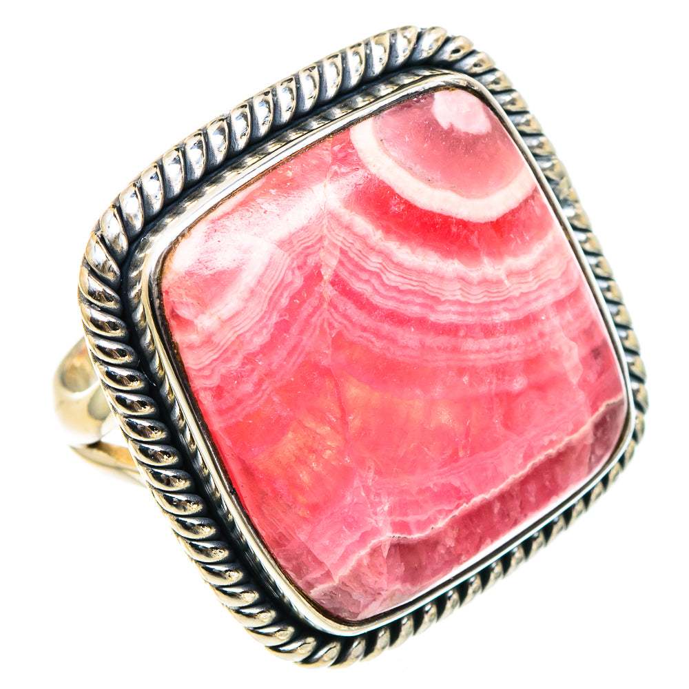Rhodochrosite Rings handcrafted by Anasilvercos - RING94439