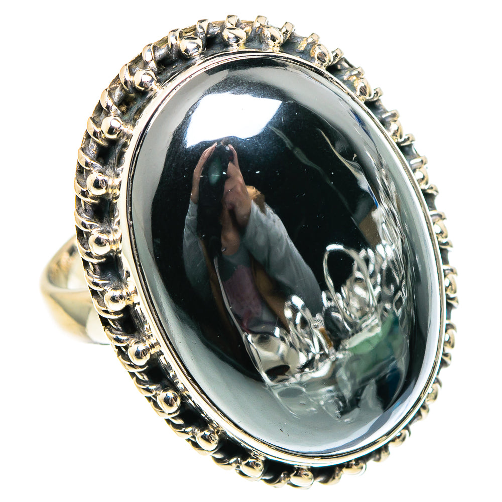 Hematite Rings handcrafted by Anasilvercos - RING94457