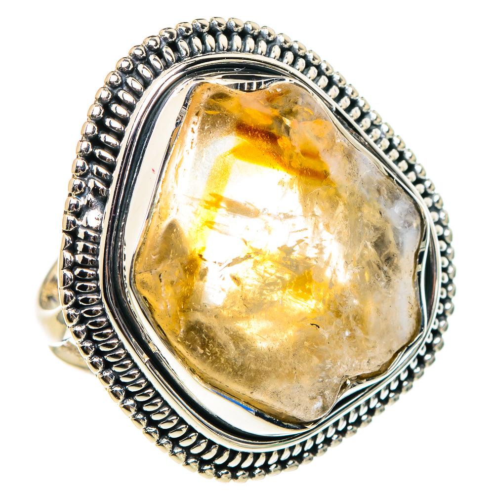 Citrine Rings handcrafted by Anasilvercos - RING94479