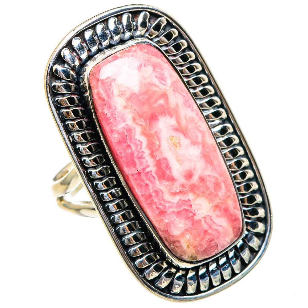Rhodochrosite Rings handcrafted by Anasilvercos - RING94483