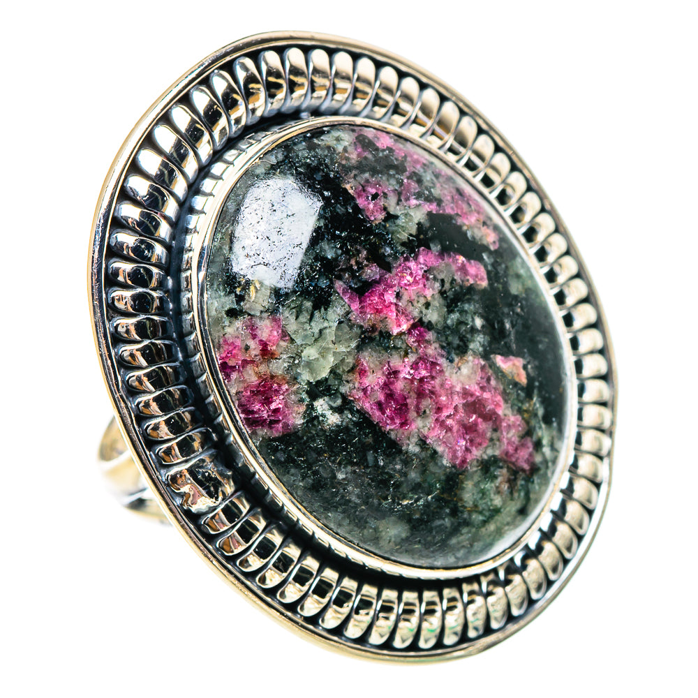 Russian Eudialyte Rings handcrafted by Anasilvercos - RING94485