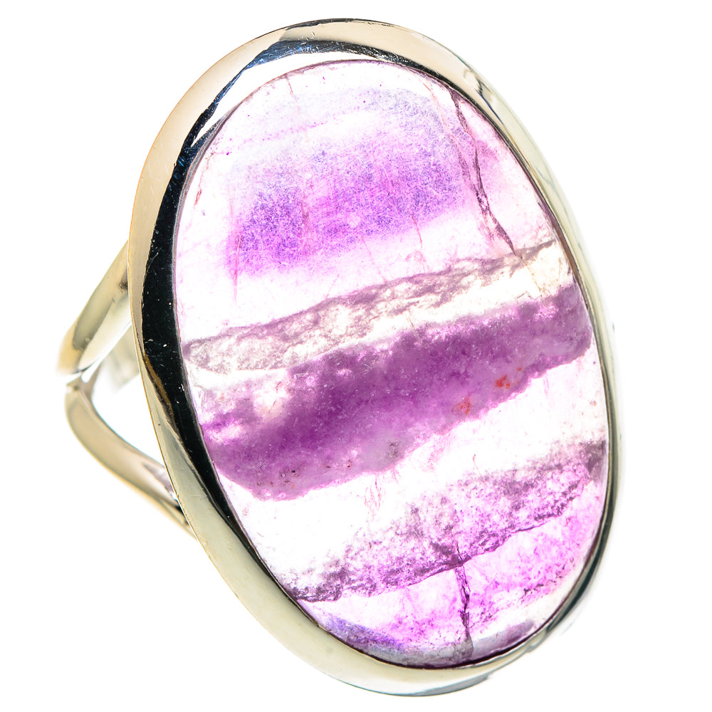 Chevron Amethyst Rings handcrafted by Anasilvercos - RING94488
