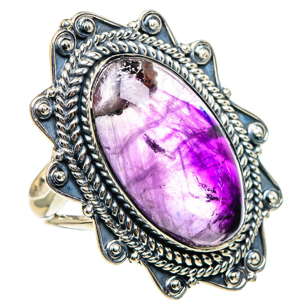Star Amethyst Rings handcrafted by Anasilvercos - RING94489