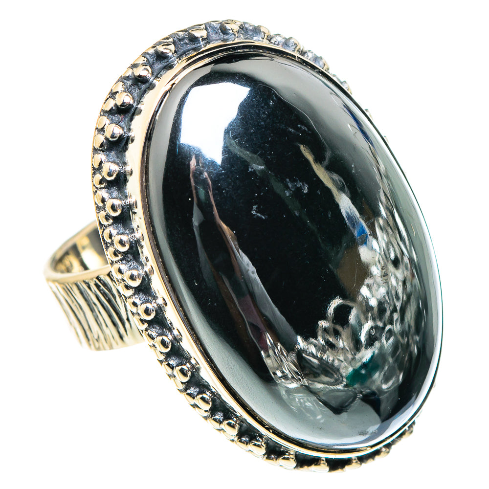 Hematite Rings handcrafted by Anasilvercos - RING94496