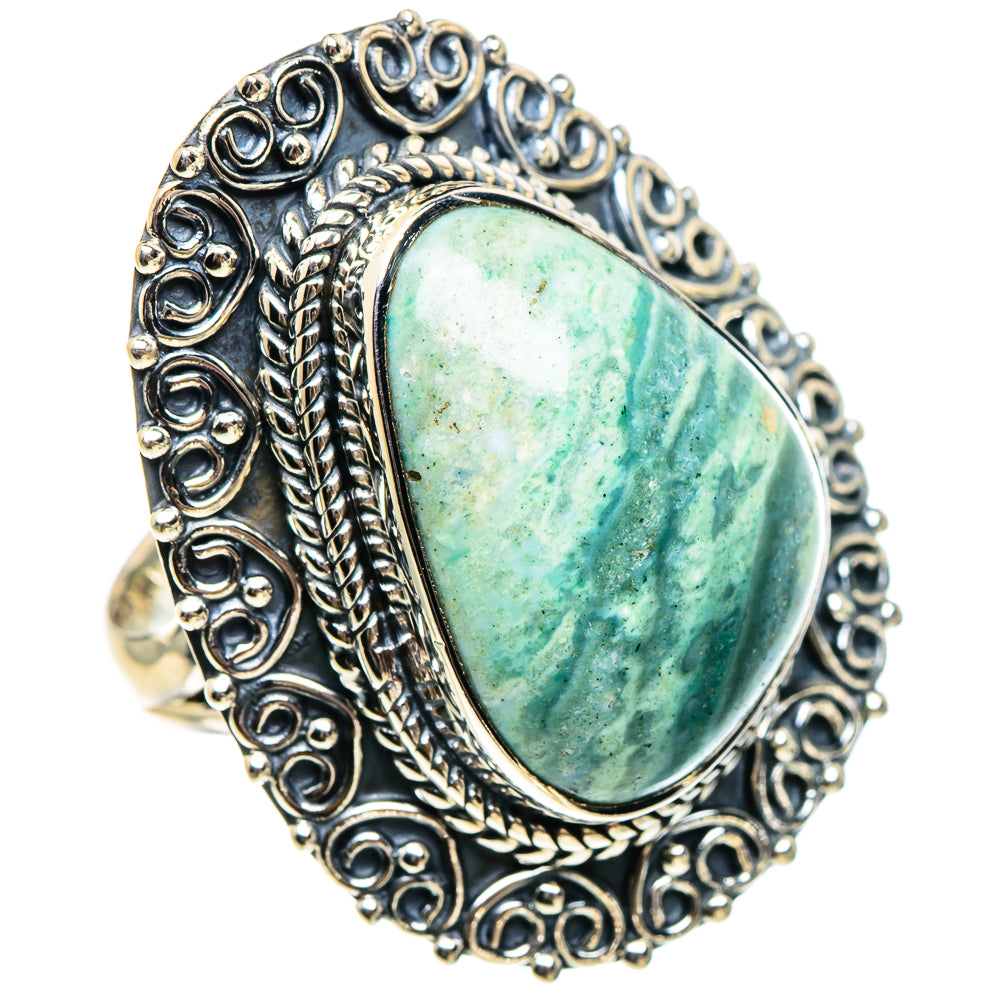 Ocean Jasper Rings handcrafted by Anasilvercos - RING94508